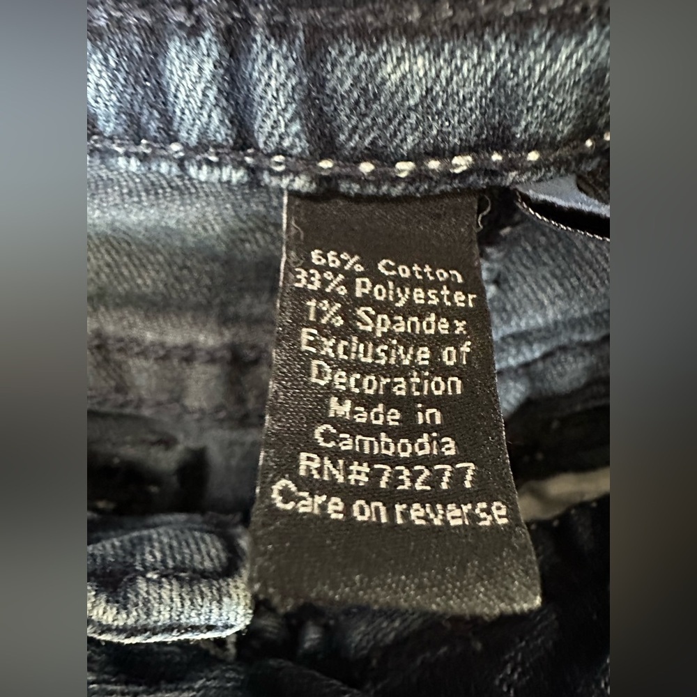 Apt. 9 Women’s Modern Fit Bootcut Jeans Size 4 Dark Wash Denim - Picture 7 of 7